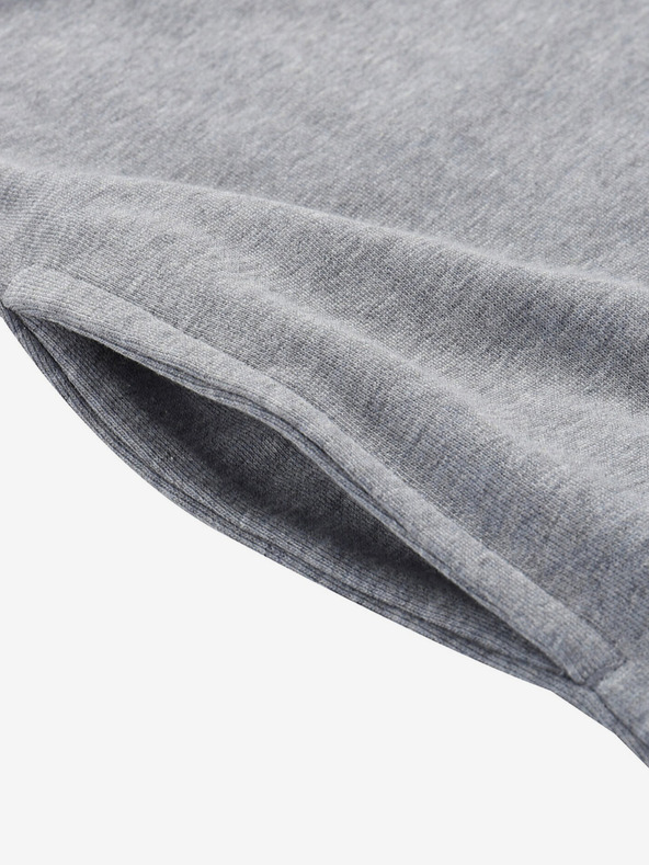 ALPINE PRO Alpine Pro сива дамска памучна рокля MOLEDA