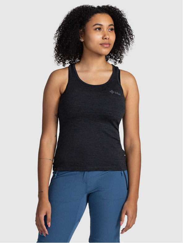 Kilpi Дамски функционален потник от мерино вълна Kilpi MIRIEN-W Тъмносив