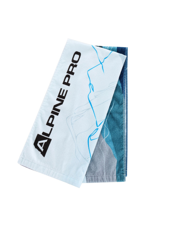 ALPINE PRO Памучна кърпа ALPINE PRO OMARO бяла
