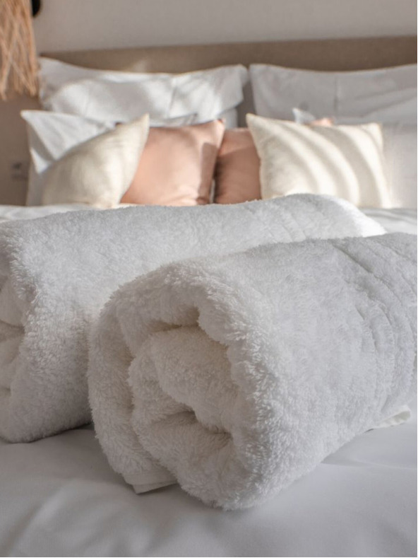 Kvalitex Хавлиена кърпа 70x140cm хотелско бяло 450g/m2