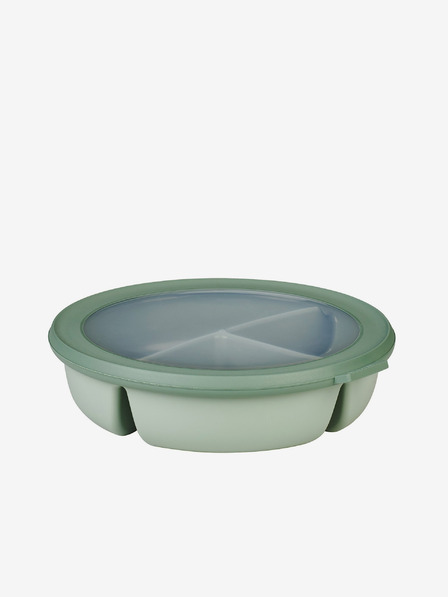 Mepal Светлозелена купа с три отделения Mepal Bento bowl Cirqula 250+250+500 мл