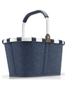 Reisenthel Чанта Reisenthel Carrybag Herringbone Dark Blue