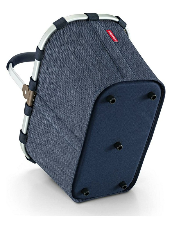 Reisenthel Чанта Reisenthel Carrybag Herringbone Dark Blue