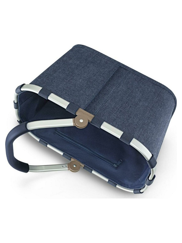 Reisenthel Чанта Reisenthel Carrybag Herringbone Dark Blue
