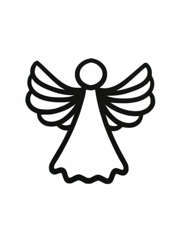 Casa de Engel Дървена декорация за стена - ангел, 0/25