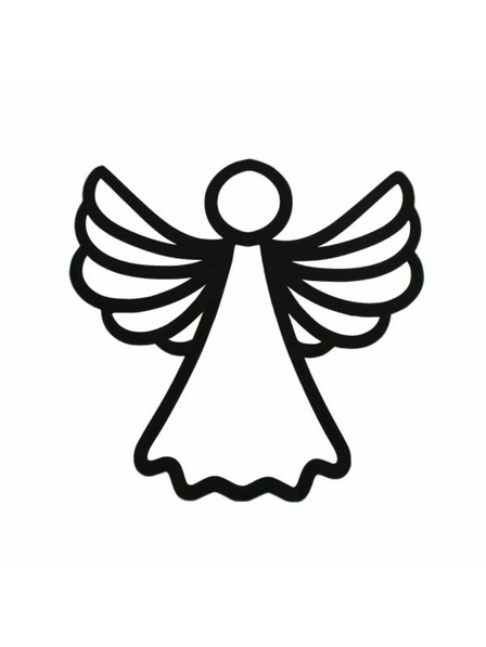 Casa de Engel Дървена декорация за стена - ангел, 0/25