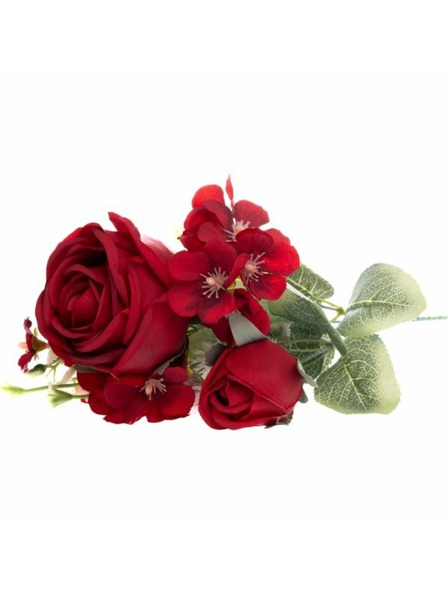 Casa de Engel Изкуствен букет рози, червен, 27/324