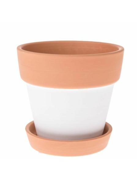 Casa de Engel Керамичен кашпо калъф с подложка, 0/12