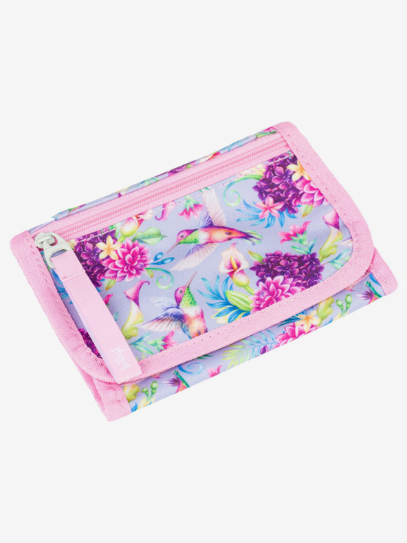 BAAGL  Лилаво портмоне за врата Baagl Колибри