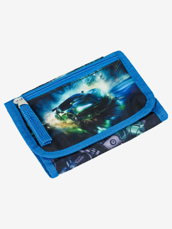 BAAGL  Черно портмоне за врата Baagl Състезателна кола