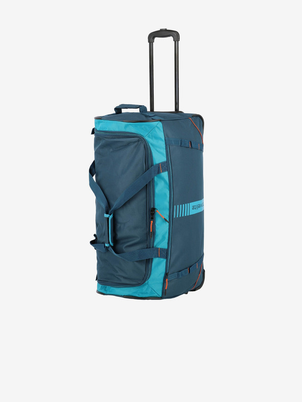 Travelite Пътническа чанта Travelite Basic Active trolley travel bag - петролено зелена