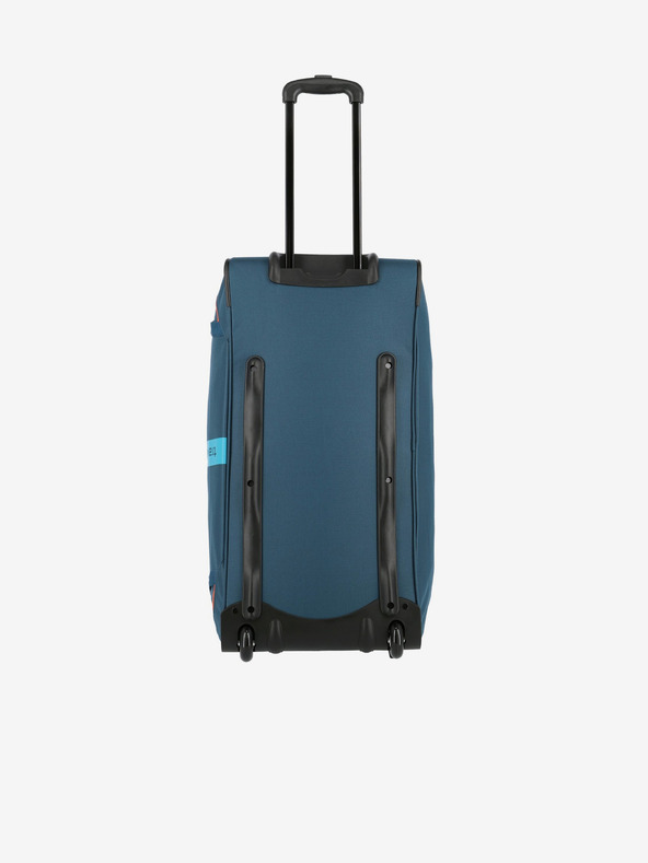 Travelite Пътническа чанта Travelite Basic Active trolley travel bag - петролено зелена