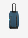 Travelite Пътническа чанта Travelite Basic Active trolley travel bag - петролено зелена