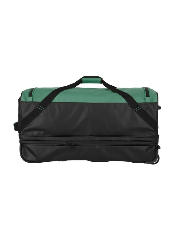 Travelite Travelite Basics Wheeled Duffle експ. Черно/зелено