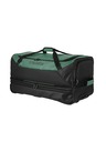 Travelite Travelite Basics Wheeled Duffle експ. Черно/зелено