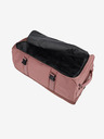 Travelite Розова чанта Travelite Kick Off Wheeled Duffle Bag L Rosé