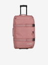 Travelite Розова чанта Travelite Kick Off Wheeled Duffle Bag L Rosé