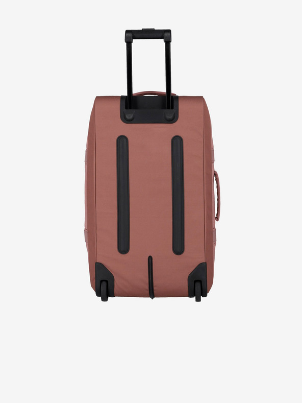 Travelite Розова чанта Travelite Kick Off Wheeled Duffle Bag L Rosé