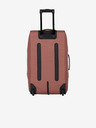 Travelite Розова чанта Travelite Kick Off Wheeled Duffle Bag L Rosé