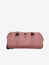 Travelite Розова чанта Travelite Kick Off Wheeled Duffle Bag L Rosé