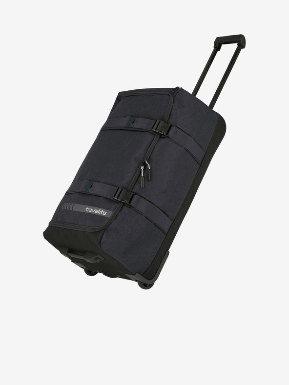 Travelite Сив Travelite Kick Off Wheeled Duffle L Anthracite