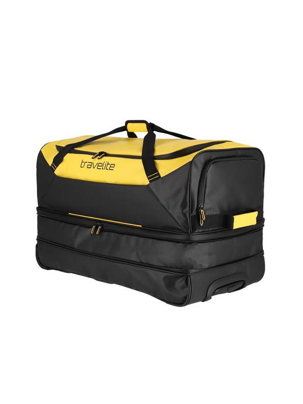 Travelite Travelite Basics Дъф с колелца експ. Black/yellow