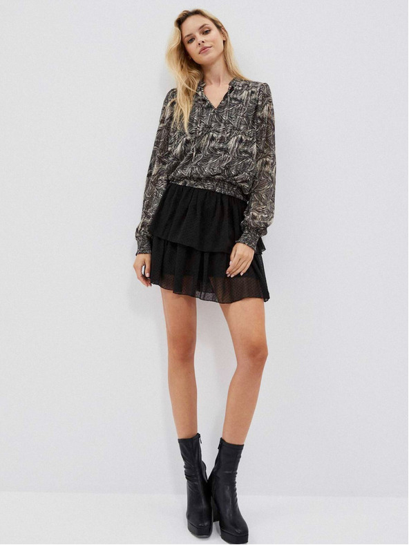 Moodo Черна дамска блуза Moodo