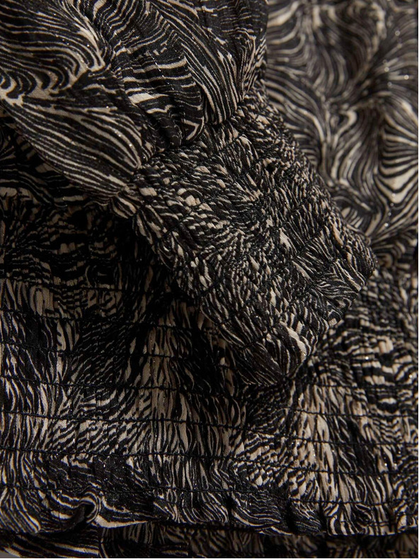 Moodo Черна дамска блуза Moodo