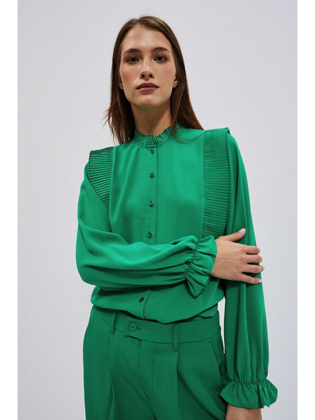 Moodo Зелена дамска блуза Moodo