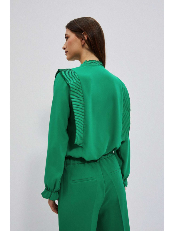 Moodo Зелена дамска блуза Moodo