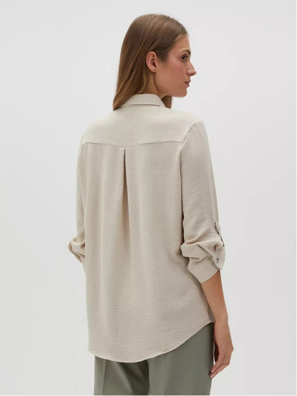 Moodo Бежова дамска риза Moodo