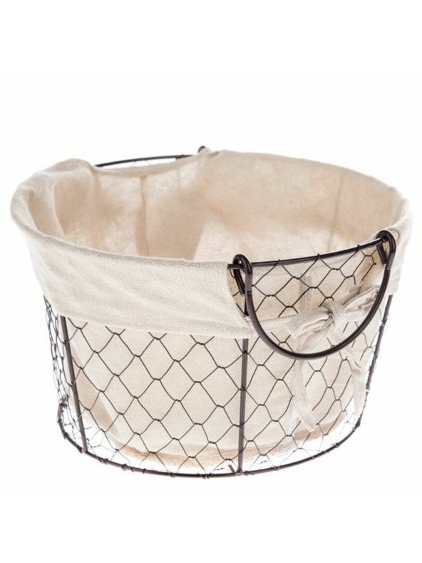 Casa de Engel Метална кошница с плат, 0/24