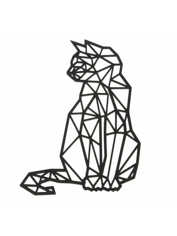 Casa de Engel Дървена декорация за стена - котка, 0/25