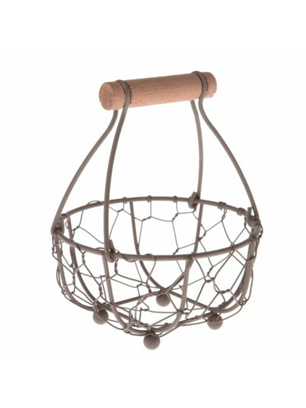 Casa de Engel Метална кошница, кафява, 0/60