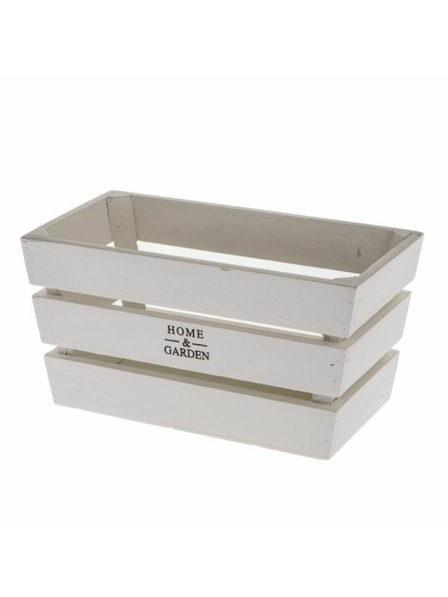 Casa de Engel Дървена кутия, бяла, 0/18