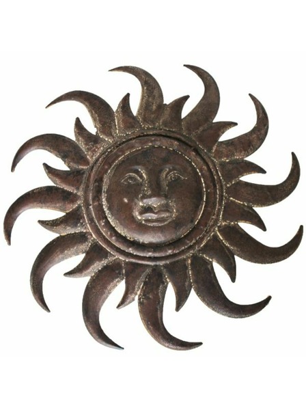 Casa de Engel Метална декорация за стена - слънце, 0/12