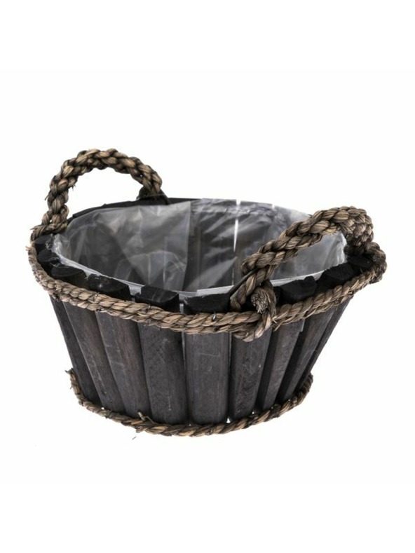 Casa de Engel Дървена кашпа с PVC, 0/24