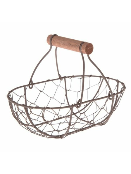 Casa de Engel Метална кошница, кафява, 0/80