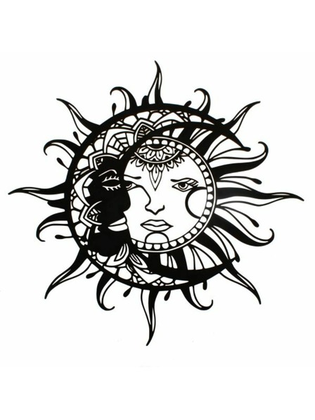 Casa de Engel Дървена декорация за стена - слънце, 0/25