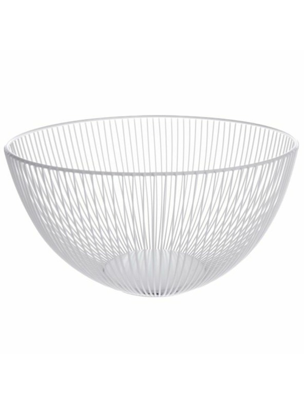 Casa de Engel Метална купа, бяла, 12/48