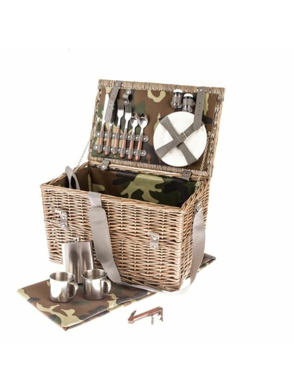 Casa de Engel Плетена кошница за пикник за 2 души, 0/2