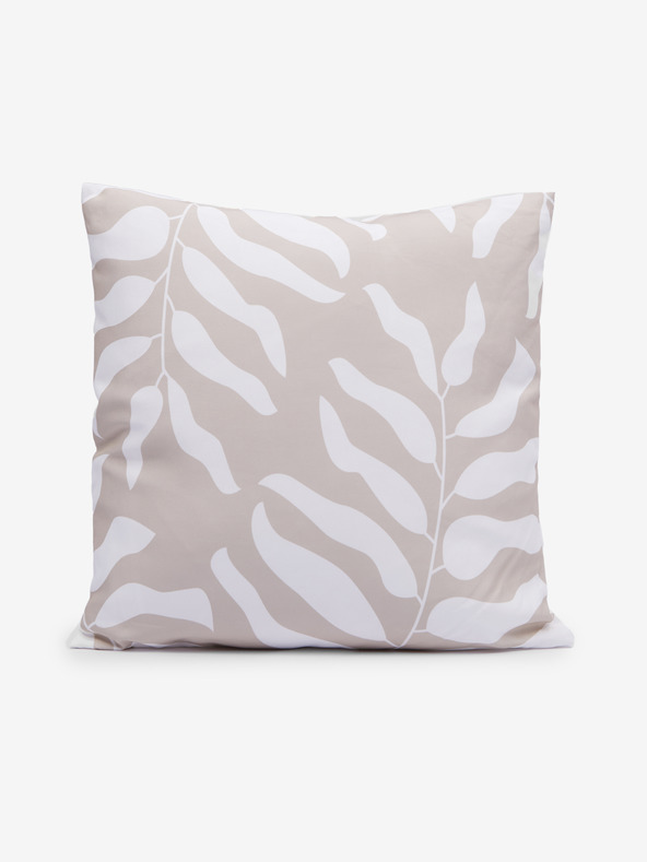 Kaemingk Бяла и бежова външна възглавница Kaemingk