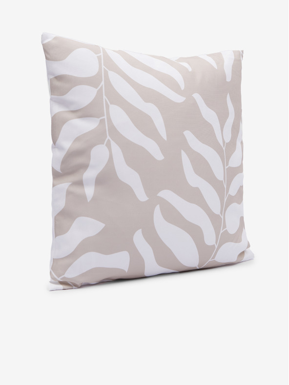 Kaemingk Бяла и бежова външна възглавница Kaemingk