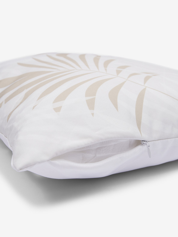 Kaemingk Бежово-бяла външна възглавница Kaemingk