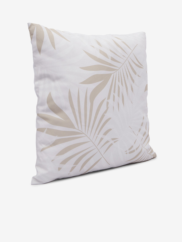 Kaemingk Бежово-бяла външна възглавница Kaemingk