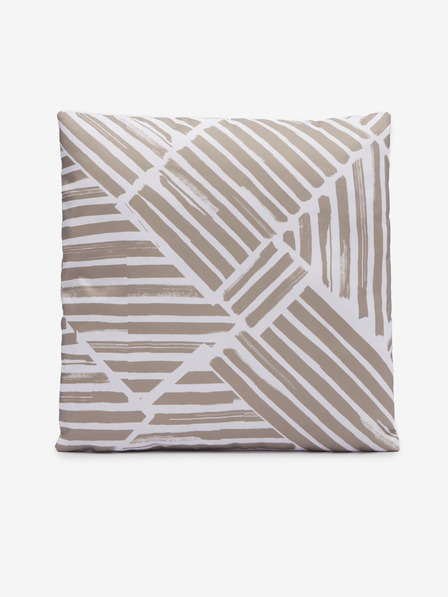 Kaemingk Бяла и кафява външна възглавница Kaemingk