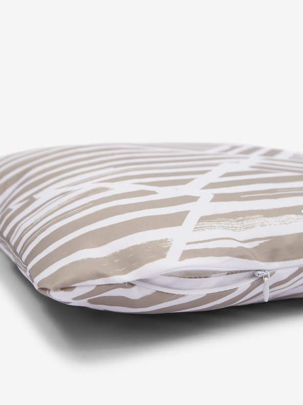 Kaemingk Бяла и кафява външна възглавница Kaemingk