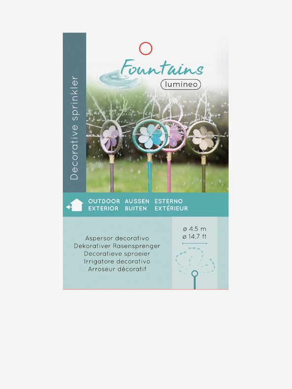 Kaemingk Градинска пръскачка с форма на цвете Kaemingk