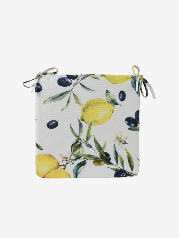 Kaemingk Бяла възглавница за седалка на стол на открито Kaemingk