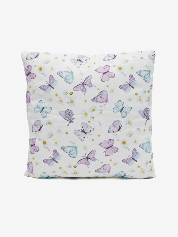 Kaemingk Бяла външна възглавница с мотив Kaemingk